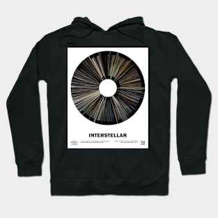 minimal_Interstellar Warp Barcode Movie Hoodie